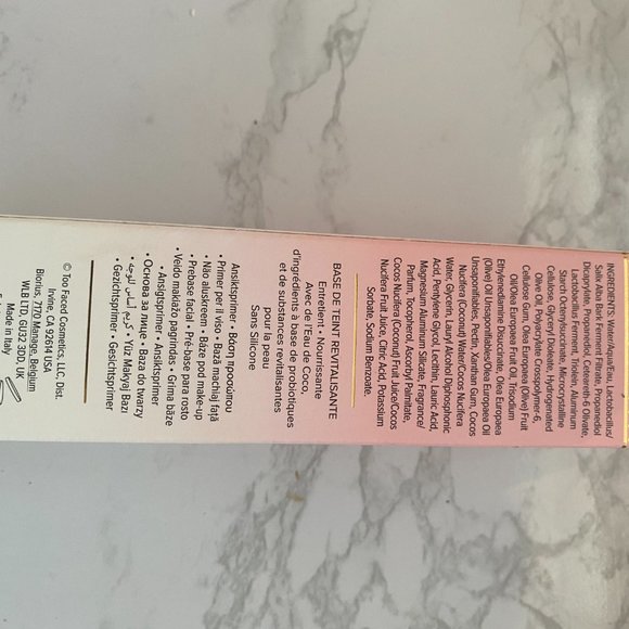 Too Faced Hangover Makeup Primer - BRAND NEW - Picture 4 of 7